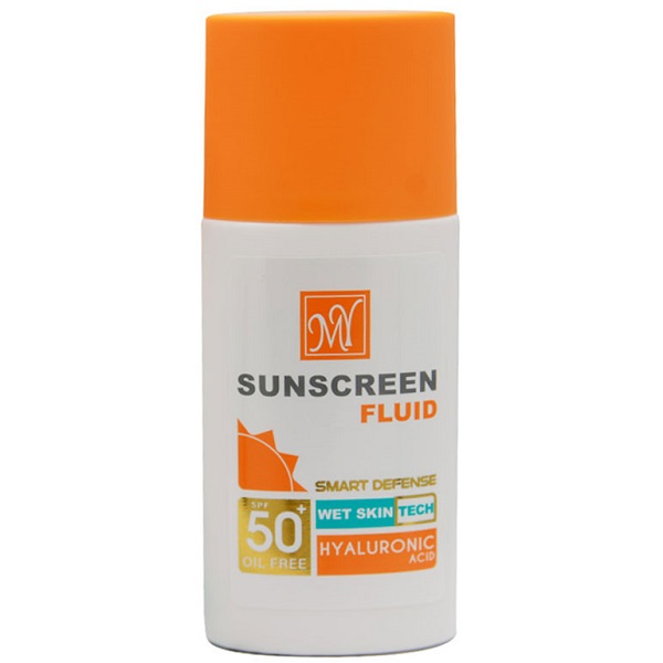 فلوئید ضد آفتاب بی رنگ SPF50 مای Smart Defense