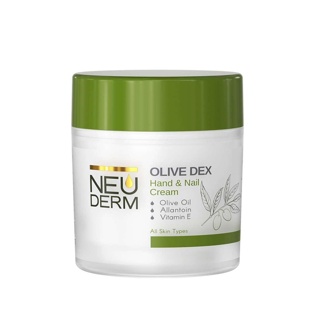 کرم ترمیم کننده دست و ناخن کاسه ای زیتون مدل Olive Dex نئودرم