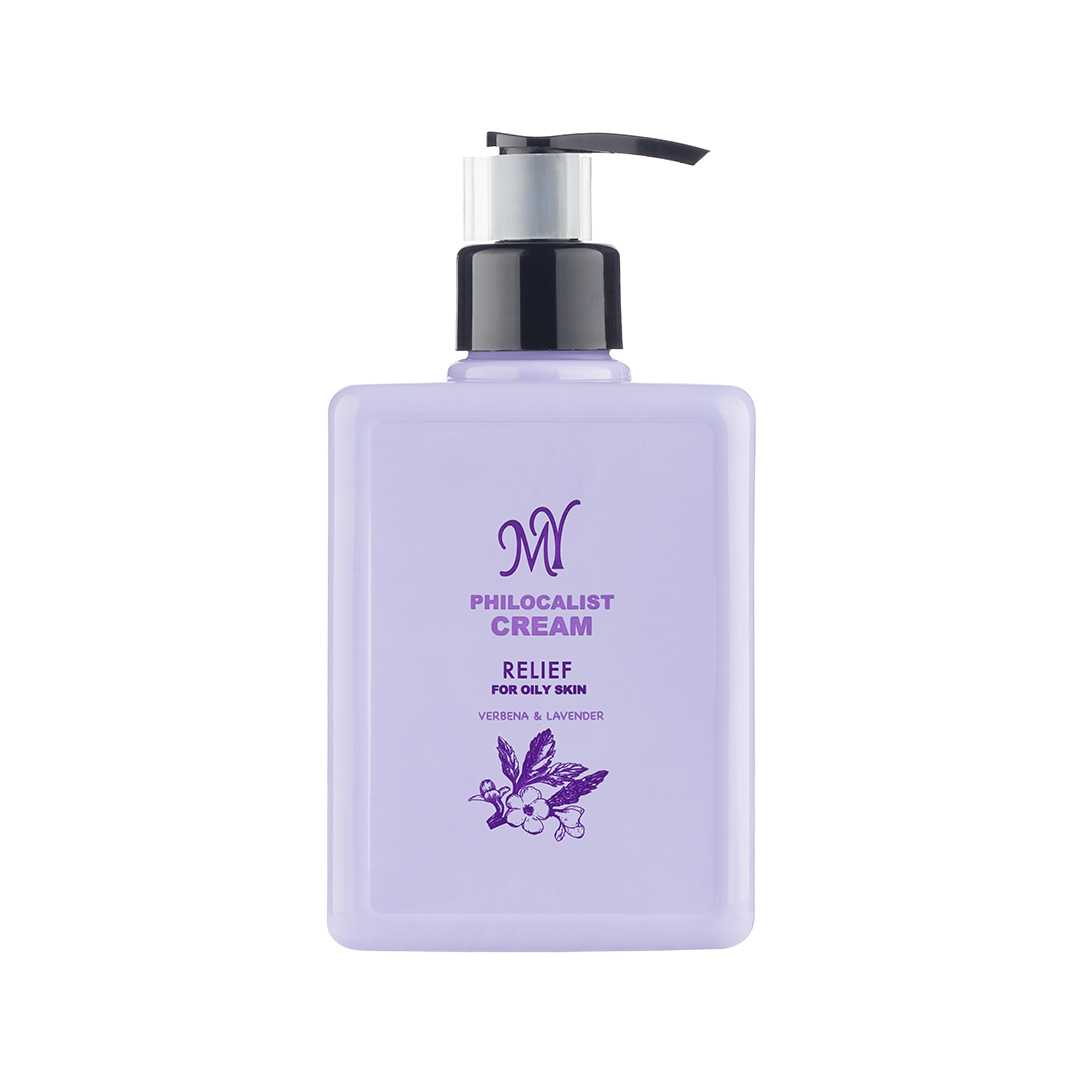 کرم مرطوب کننده پوست چرب Relief مای (حاوی لاوندر و شاهپسند) 300ml