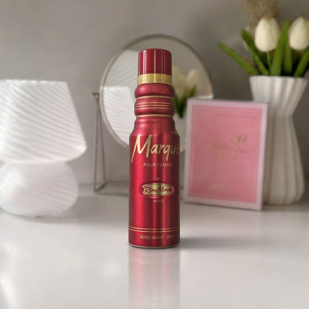 اسپری بدن زنانه رمی مارکوس مدل Marquis Pour Femme