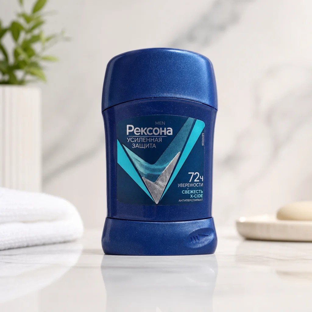 استیک ضد تعریق 72 ساعته مردانه رکسونا مدل Extreme Protection ساخت روسیه حجم 50 میل