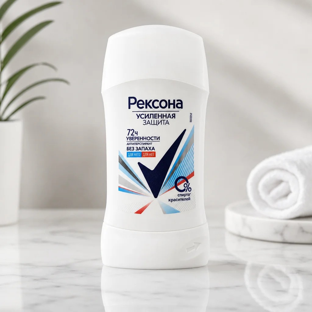 استیک ضد تعریق مردانه رکسونا مدل Extreme Protection ماندگاری 72 ساعته مدل روسی