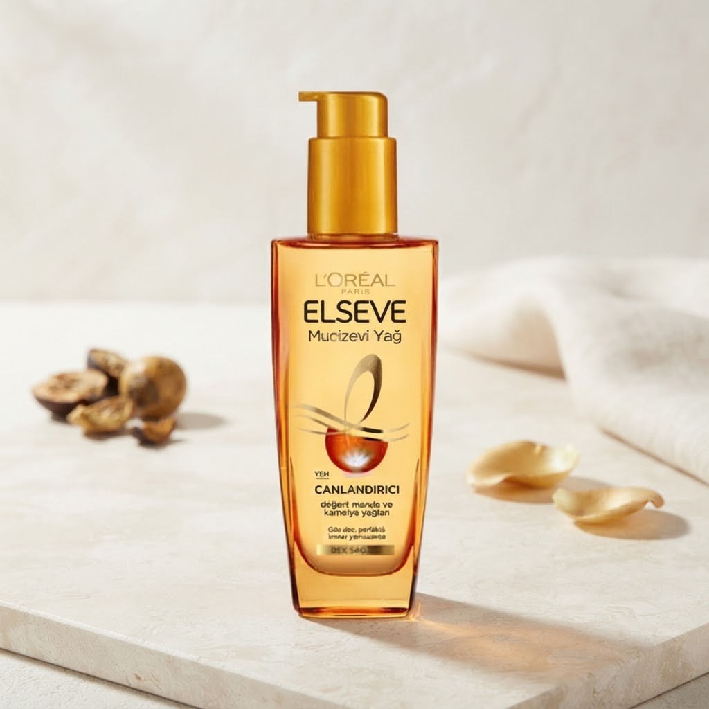 روغن مو های خشک الویو لورآل فرانسه L’Oreal Paris Elvive Extraordinary Hair Nourishing Oil For All Hair 100ml