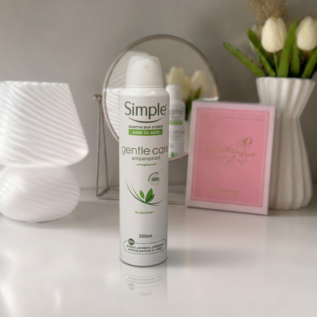 اسپری ضد تعریق سیمپل مدل Gentle Care حجم 250 میلی لیتر