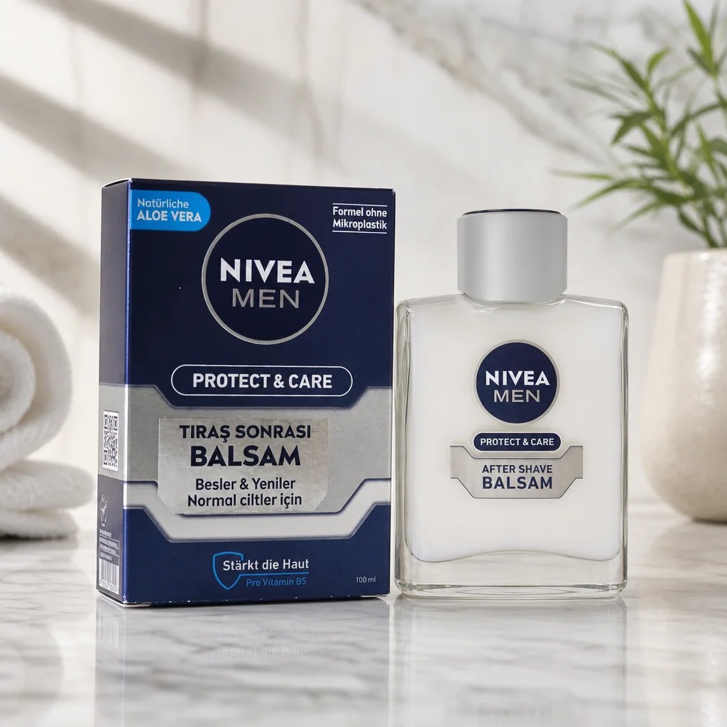 افتر شیو نیوآ مدل Protect & Care حجم 100 میلی لیتر