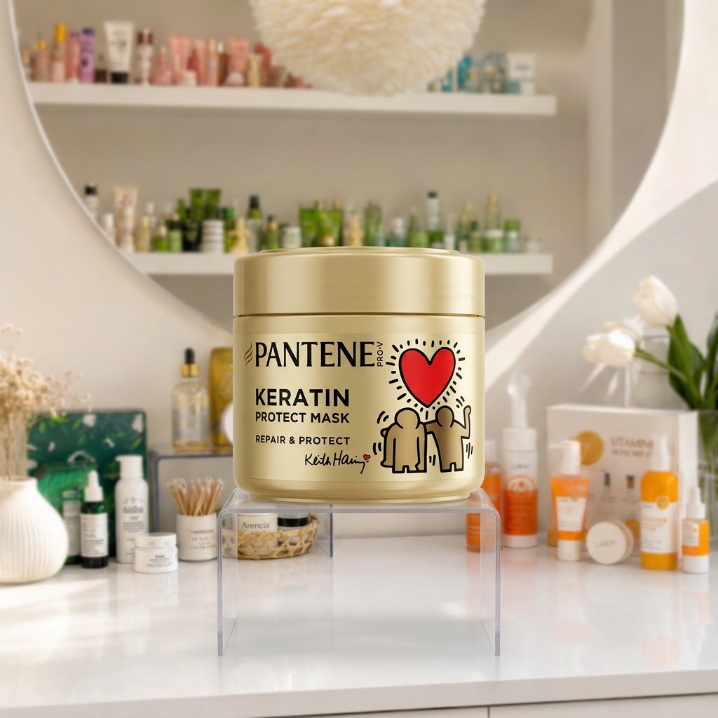 ماسک مو کراتین پنتن مدل Repair & Protect حجم 300 میل