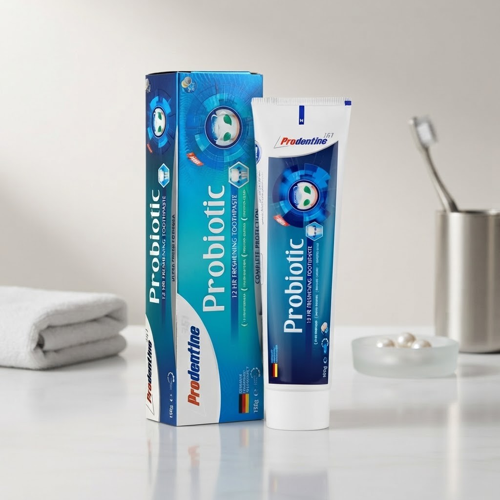خمیر دندان پرودنتین مدل Probiotic حجم 150 گرم