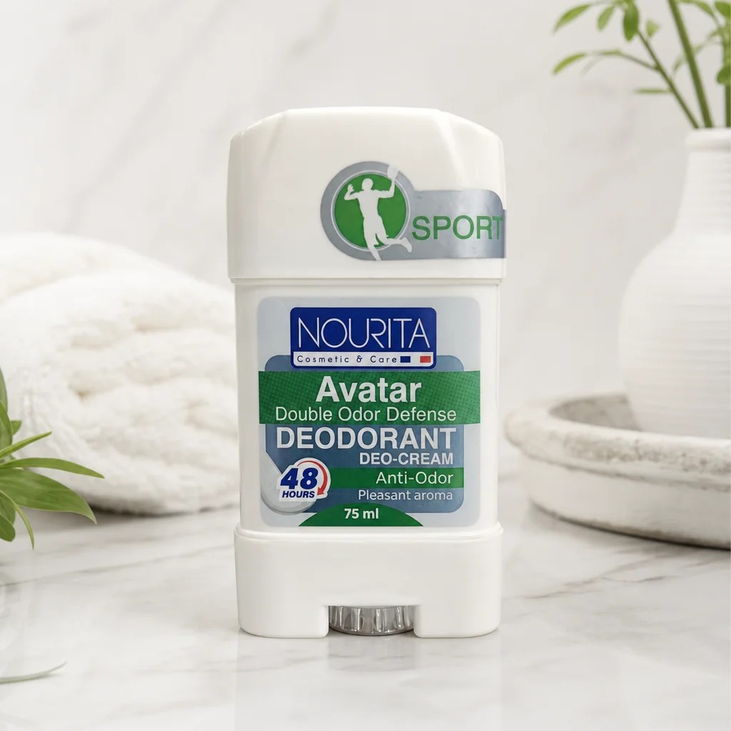 دئودورانت استیکی آواتار نوریتا مدل Double Odor Defense حجم 75 میلی لیتر
