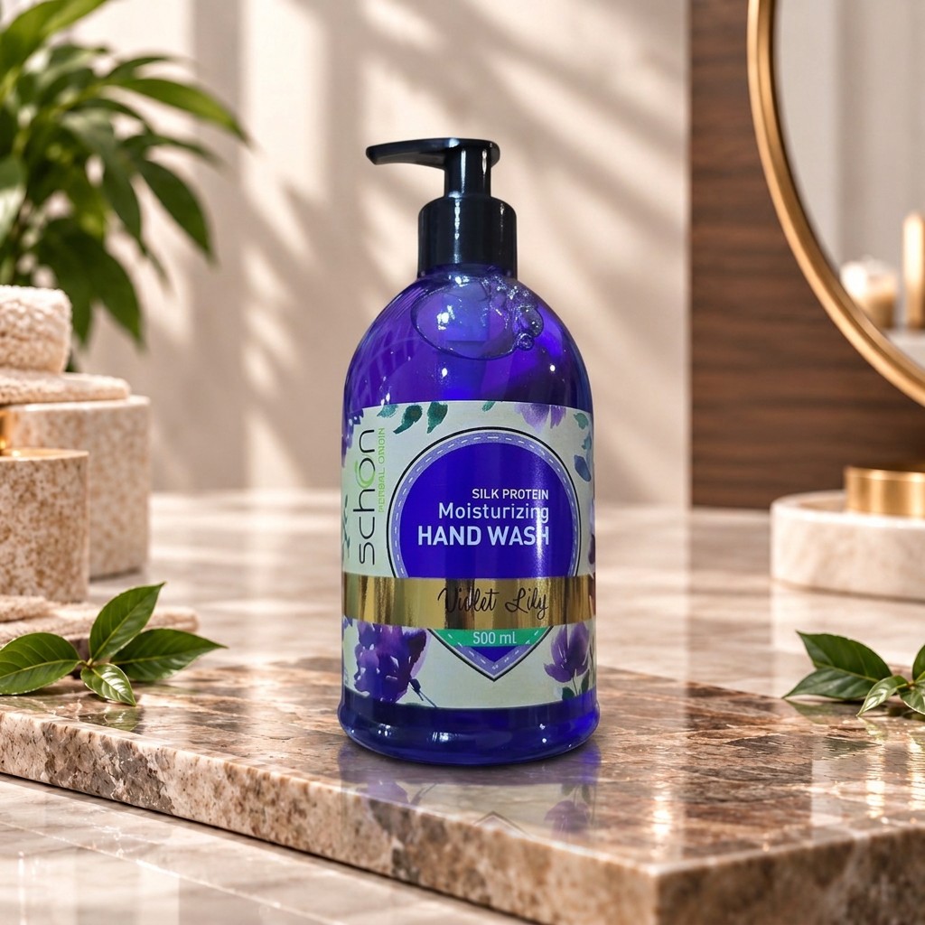 مایع دستشویی شون مدل Violet Lily حجم 500 میلی لیتر