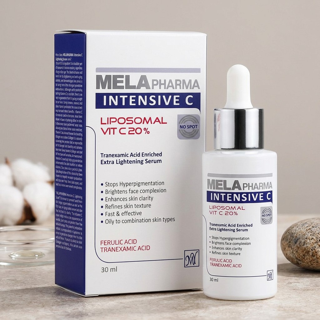 سرم روشن كننده حاوي ويتامين C ملافارما 30ML - ماي
